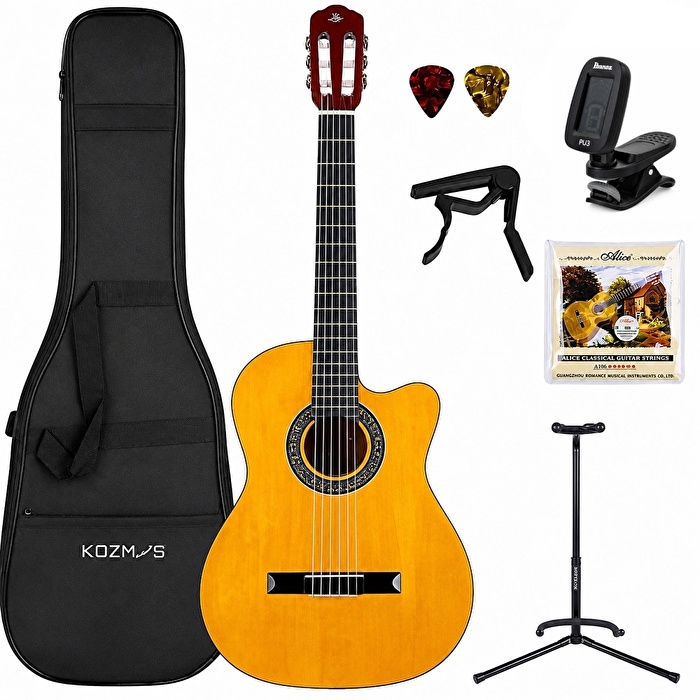 Barcelona LC 3900 COR Turuncu Klasik Gitar Seti